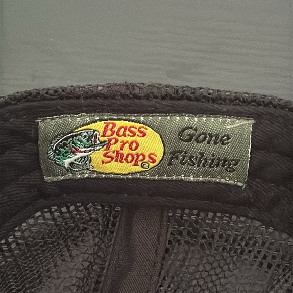 Bass Pro Shops Mesh Trucker Snapback Gorpcore Utility Fishing Outdoor Dad Hat - Picture 5 of 7